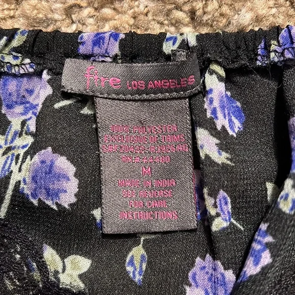 Fire Los Angeles crop top - Picture 4 of 6